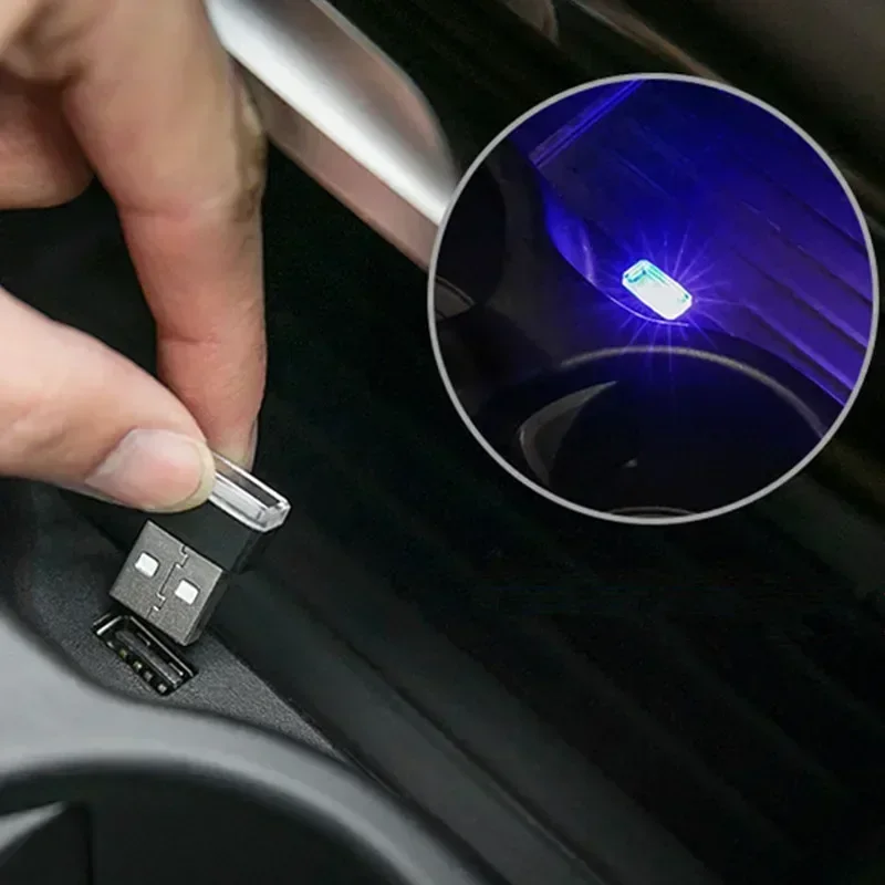 Car Accessories Quick Delivery - ملحقات الإضاءة المحيطة USB الداخلية للسيارة،