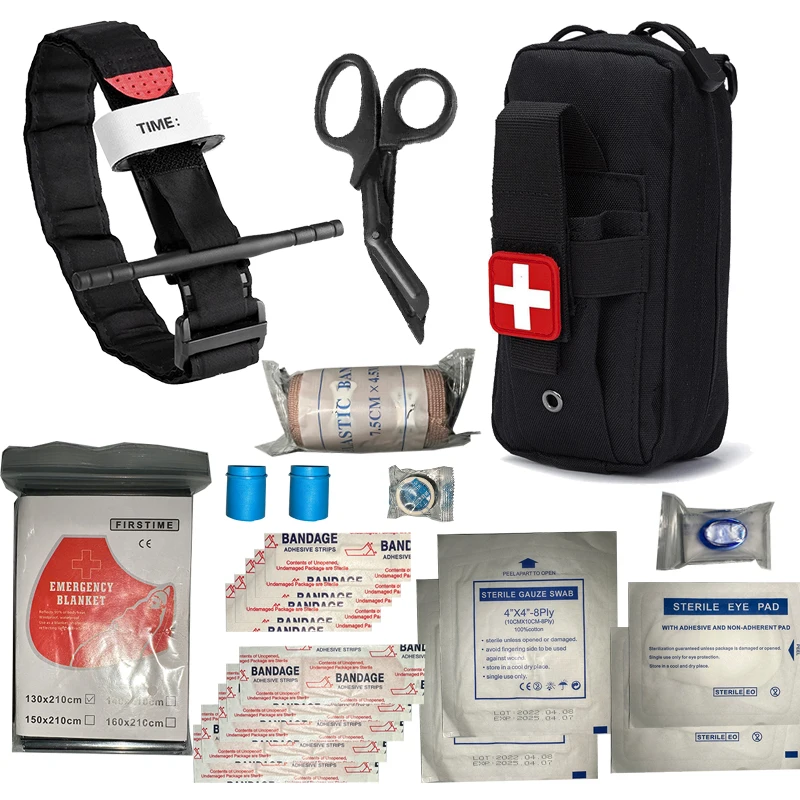 Car Accessories For Elderly - مجموعة البقاء على قيد الحياة IFAK-Trauma