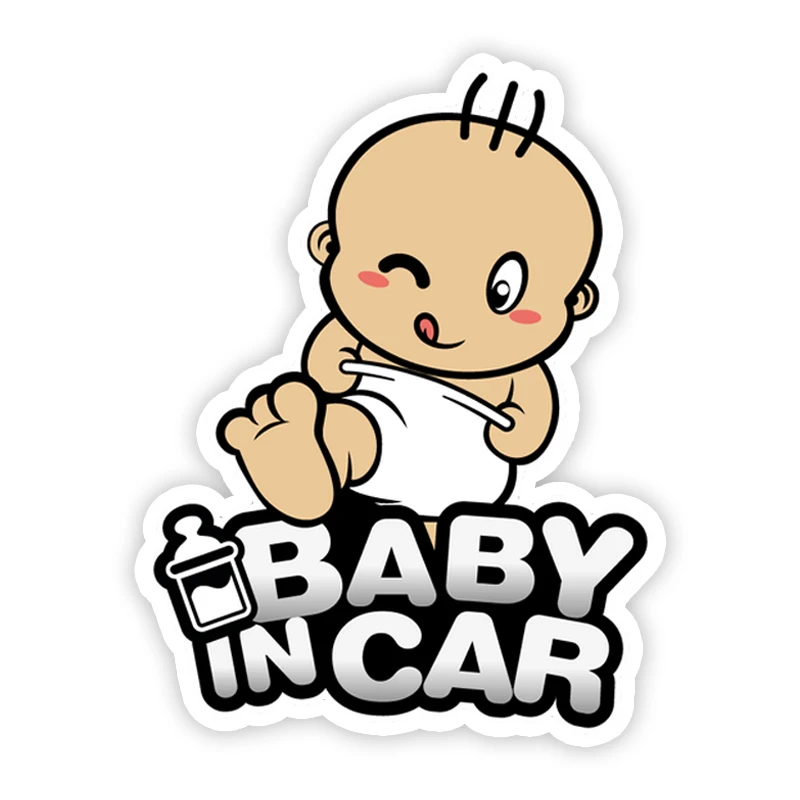 Car Accessories For Boys - ملصق سيارة ذاتي اللصق على شكل