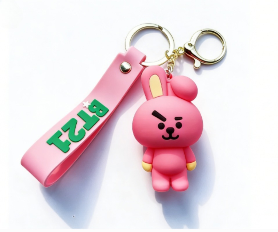Car Accessories Japanese - سلسلة مفاتيح جديدة من BT21 بتصميم
