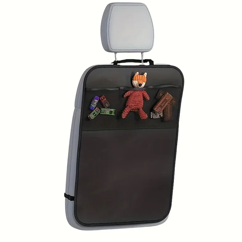 Car Accessories For Boys - غطاء مقعد أسود للأطفال مع 3