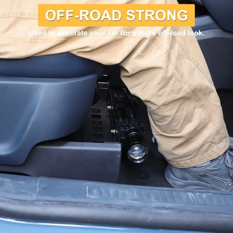 Car Accessories Under 1000 - لفورد مافريك 2022-2025 الكربون الصلب الأسود