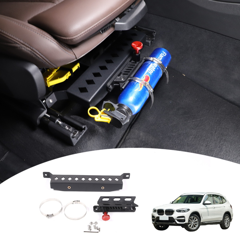 Car Accessories Under 1000 - سبائك الألومنيوم الأسود مقعد السيارة المشارك