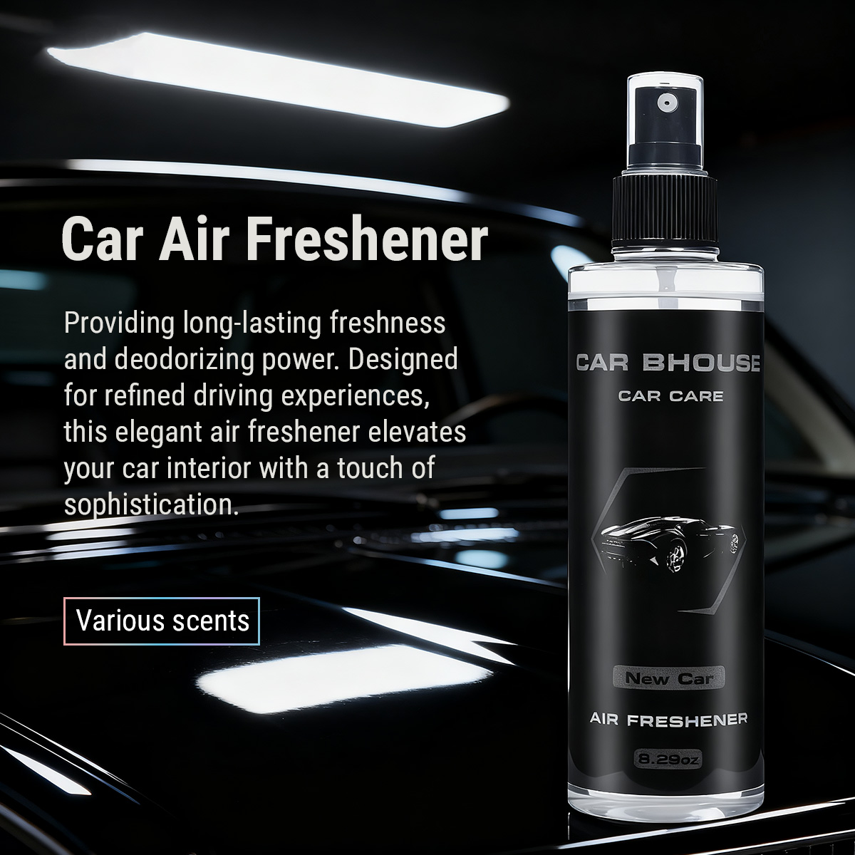 معطر هواء للسيارة برائحة الزهو - مراجعة Car Accessories Inside وسعره