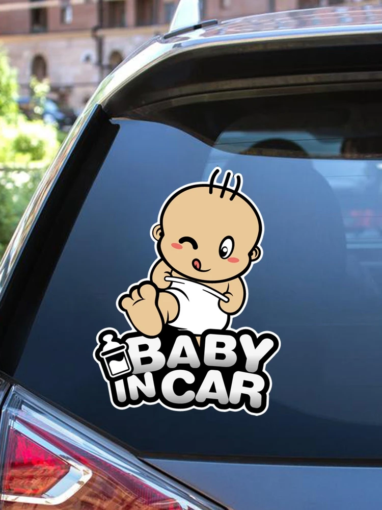 ملصق سيارة ذاتي اللصق على شكل  - مراجعة Car Accessories For Boys وسعره