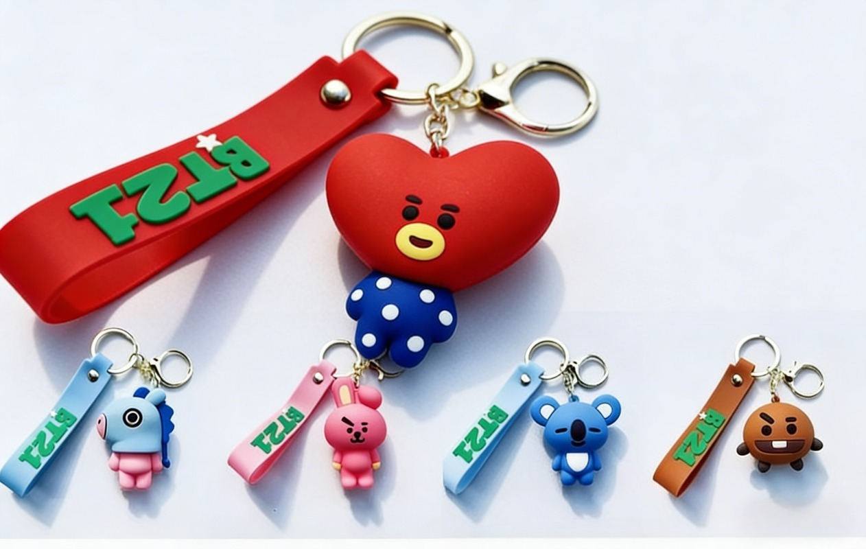 سلسلة مفاتيح جديدة من BT21 بتص - مراجعة Car Accessories Japanese وسعره