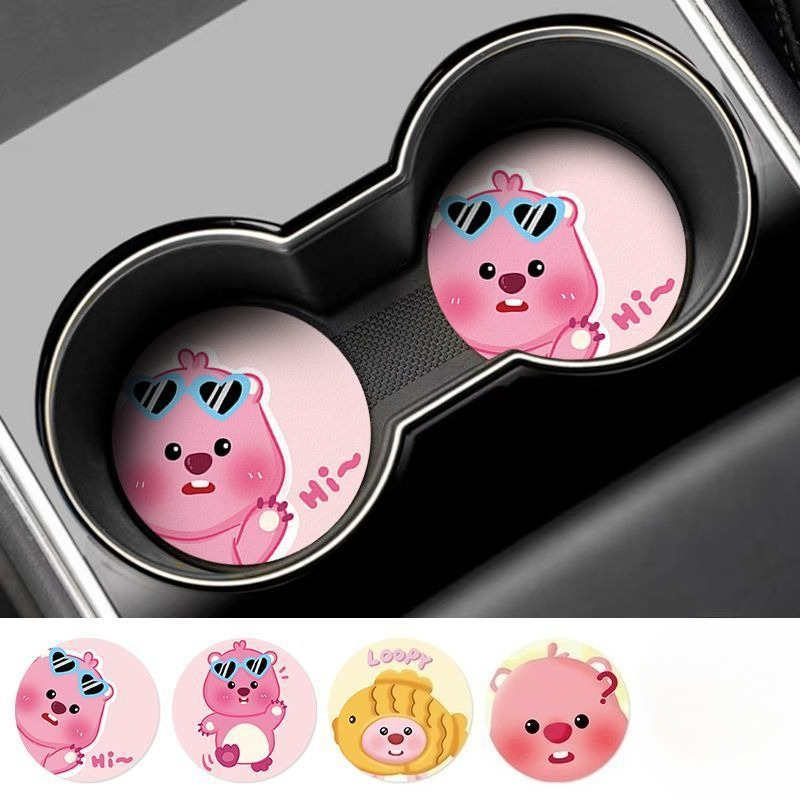 حامل أكواب سيارة كرتوني إبداعي - مراجعة Car Accessories For Boys وسعره
